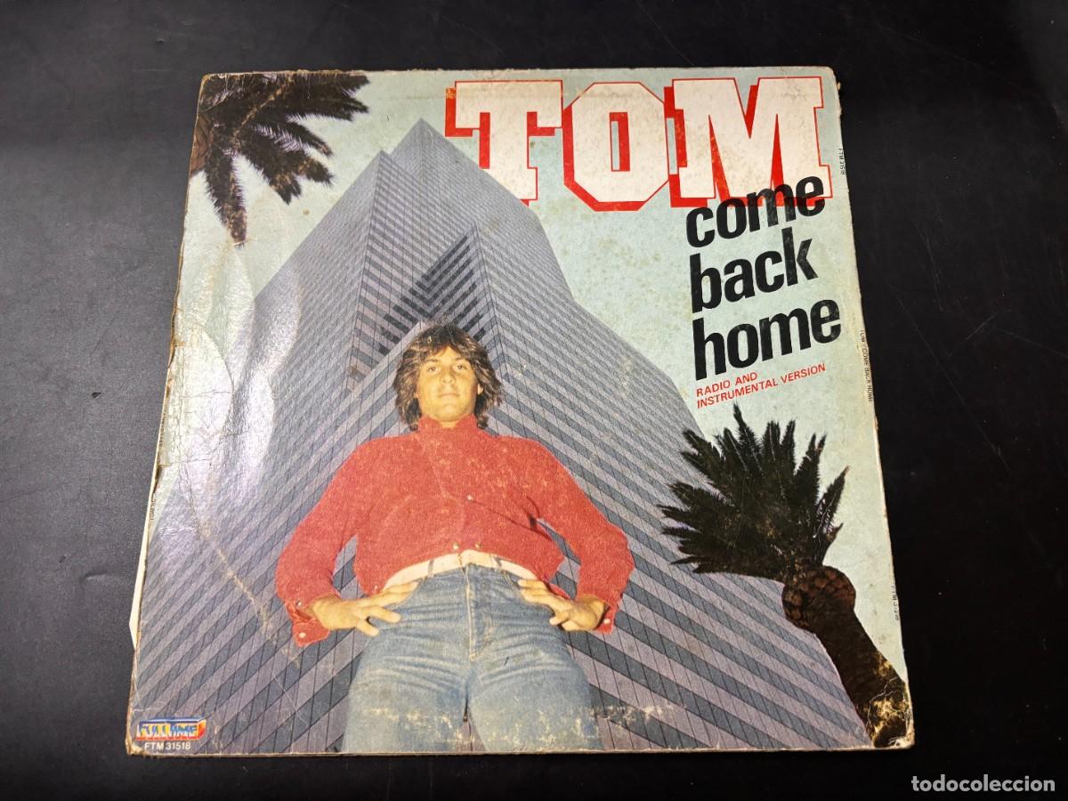 Discos de vinilo: MAXI SINGLE - TOM HOOKER - COME BACK HOME - FULL TIME RECORDS - - Foto 4