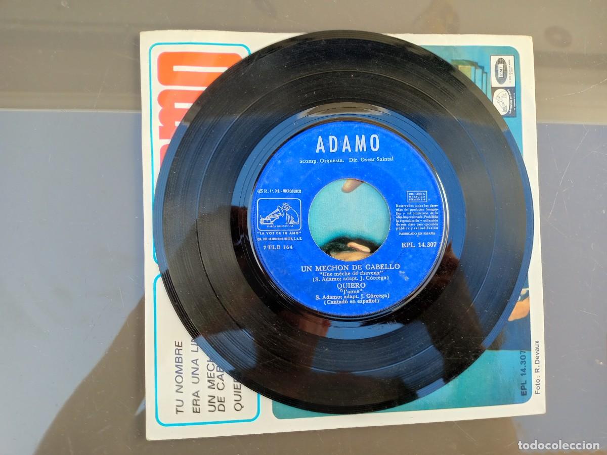 Discos de vinilo: ADAMO - TU NOMBRE (EP) 1966 - Foto 3