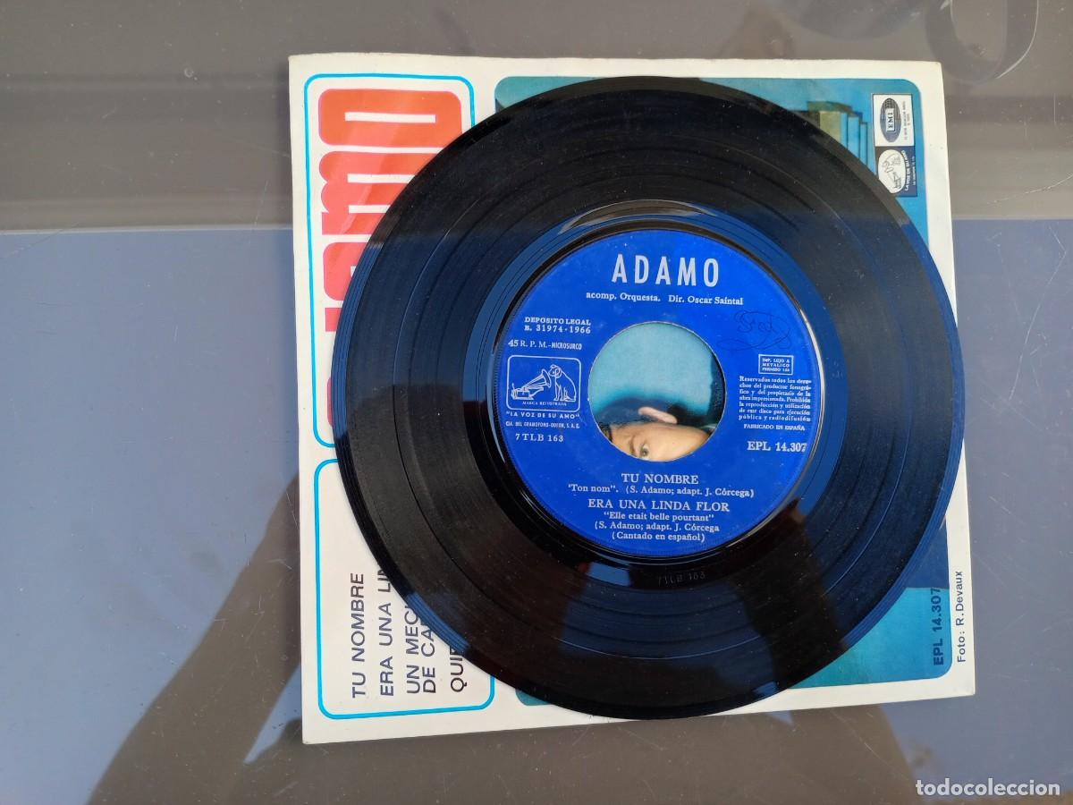 Discos de vinilo: ADAMO - TU NOMBRE (EP) 1966 - Foto 4