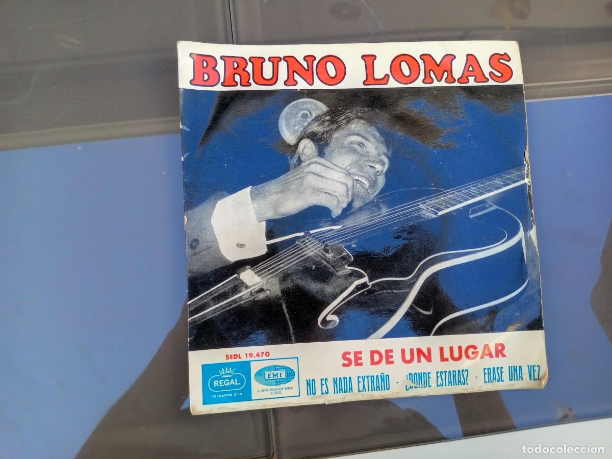 Discos de vinilo: BRUNO LOMAS - S&Eacute; DE UN LUGAR (EP) 1965 - Foto 1