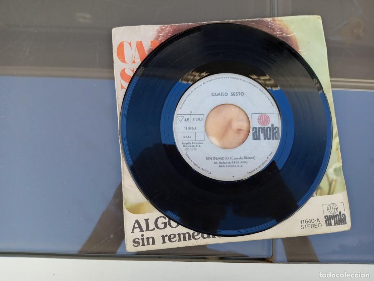 Discos de vinilo: CAMILO SESTO - ALGO M&Aacute;S (SINGLE) 1973 - Foto 2