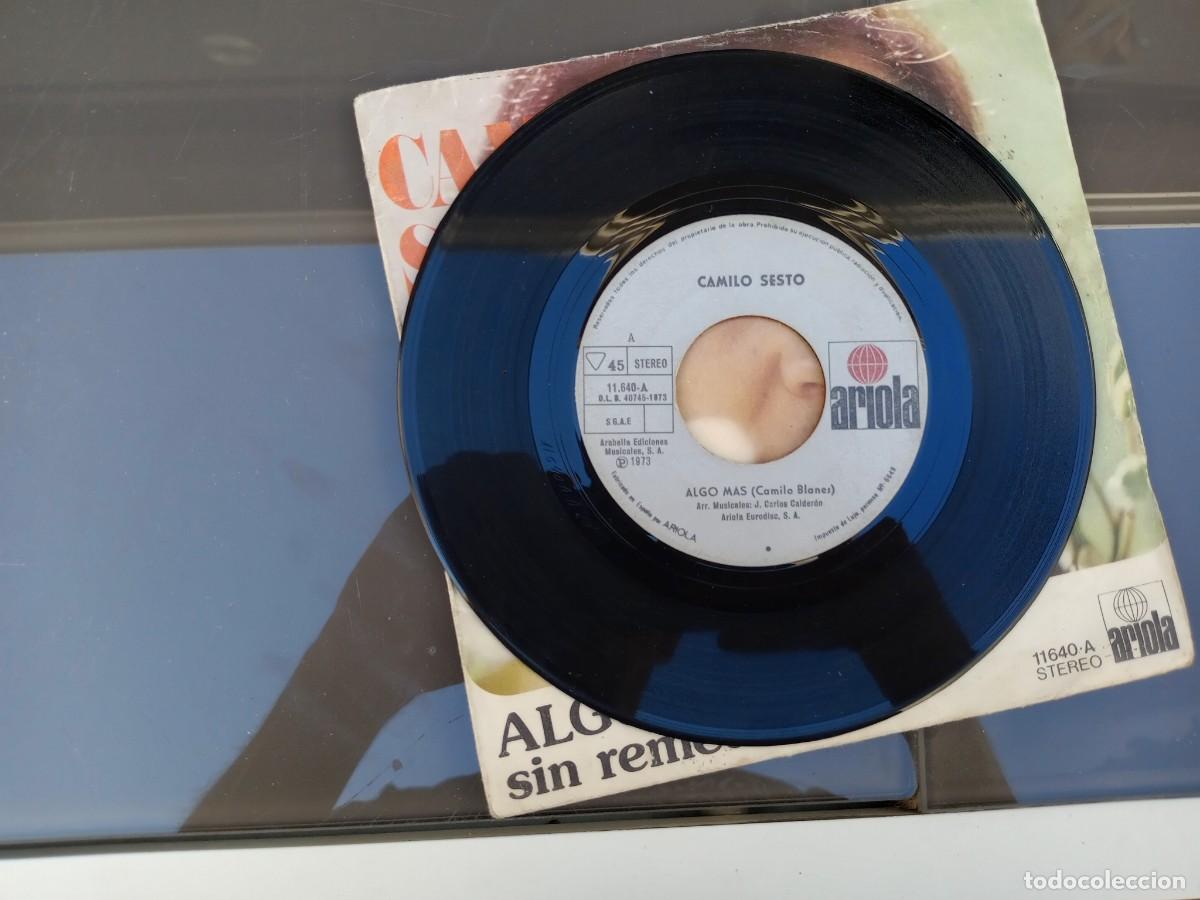 Discos de vinilo: CAMILO SESTO - ALGO M&Aacute;S (SINGLE) 1973 - Foto 3
