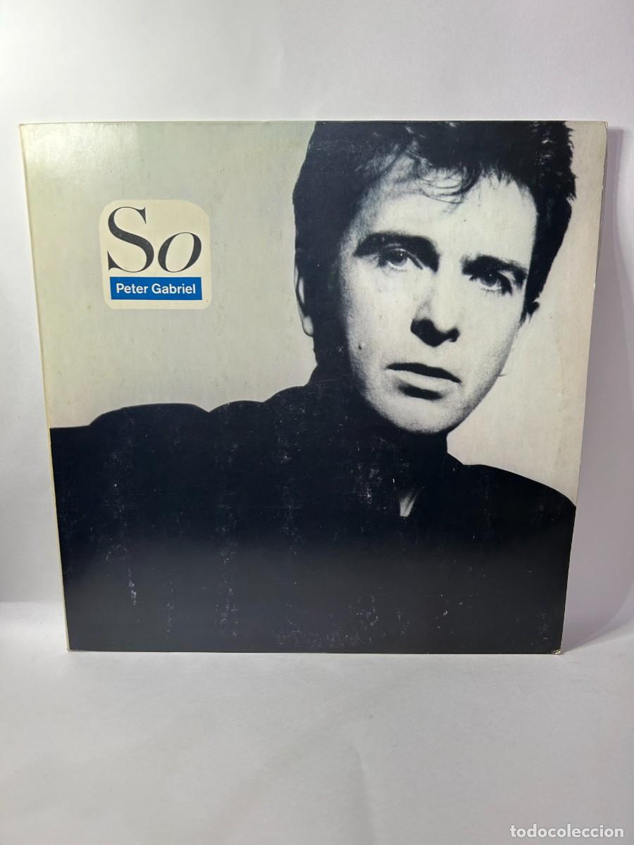 Discos de vinilo: PETER GABRIEL - SO - TLP-90004 / CON INSERT - 1986 - Foto 1