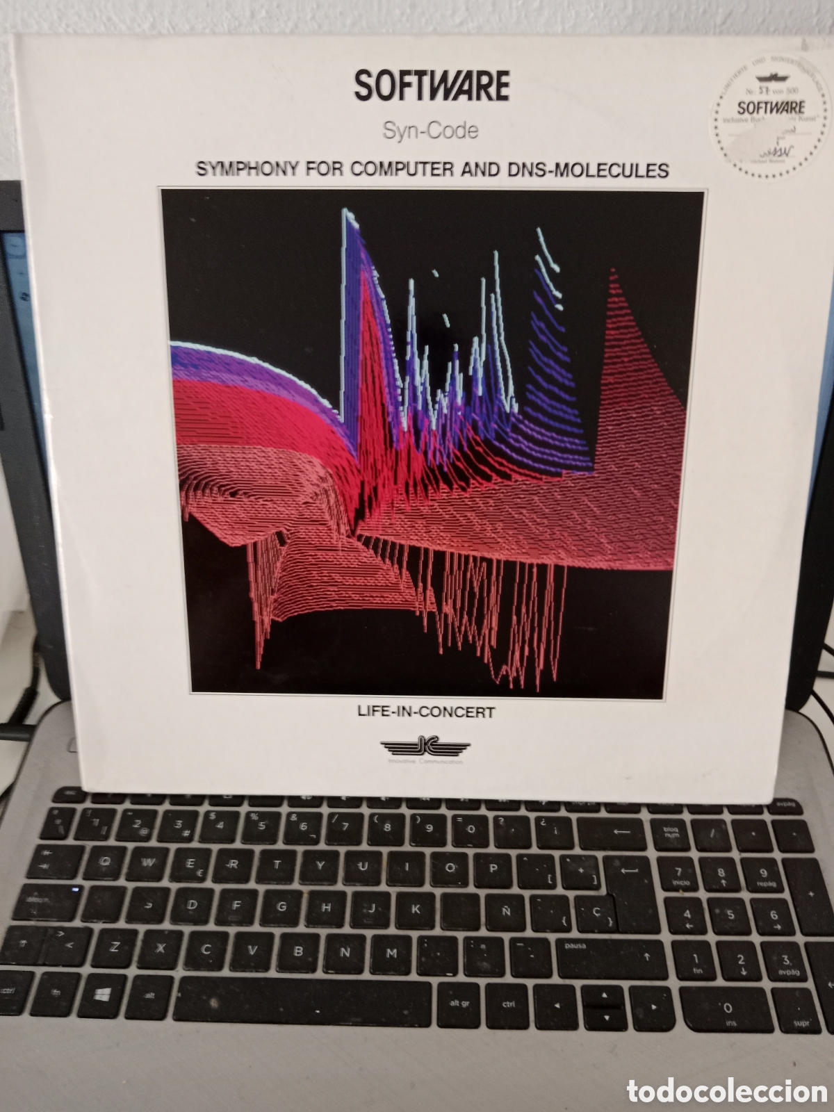 Discos de vinilo: Software - Syn Code (1987 edici&oacute;n limitada con libreto) - Foto 1