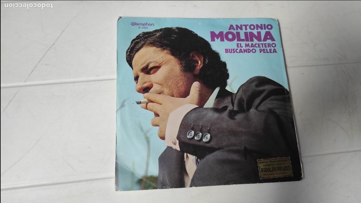 Discos de vinilo: SINGLE ANTONIO MOLINA - EL MACETERO - Foto 1