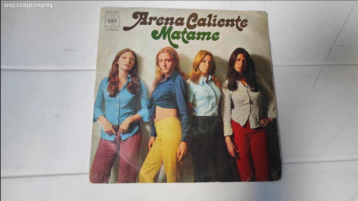 Discos de vinilo: SINGLE ARENA CALIENTE - MATAME - Foto 1
