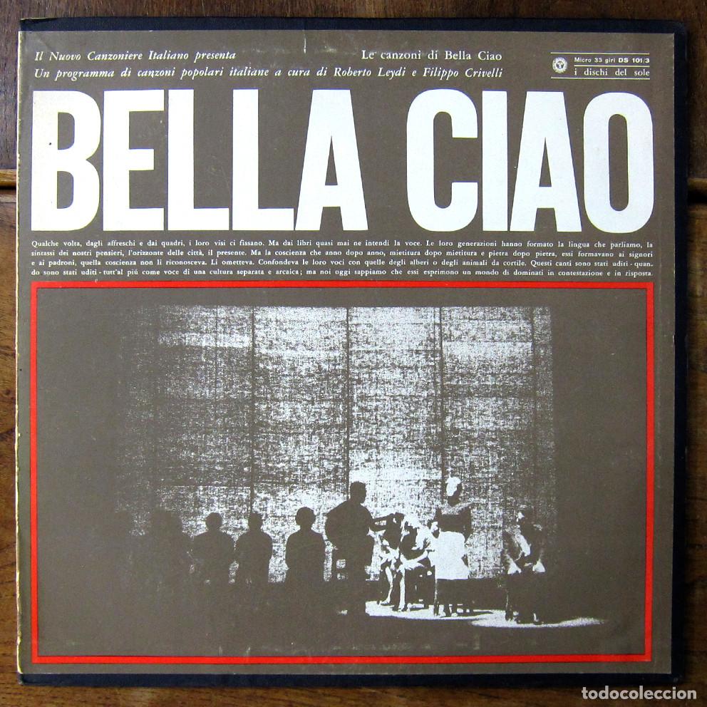Disques de vinyle: LE CANZONI DI BELLA CIAO - 1969 - ITALIA, CANCIONERO POPULAR