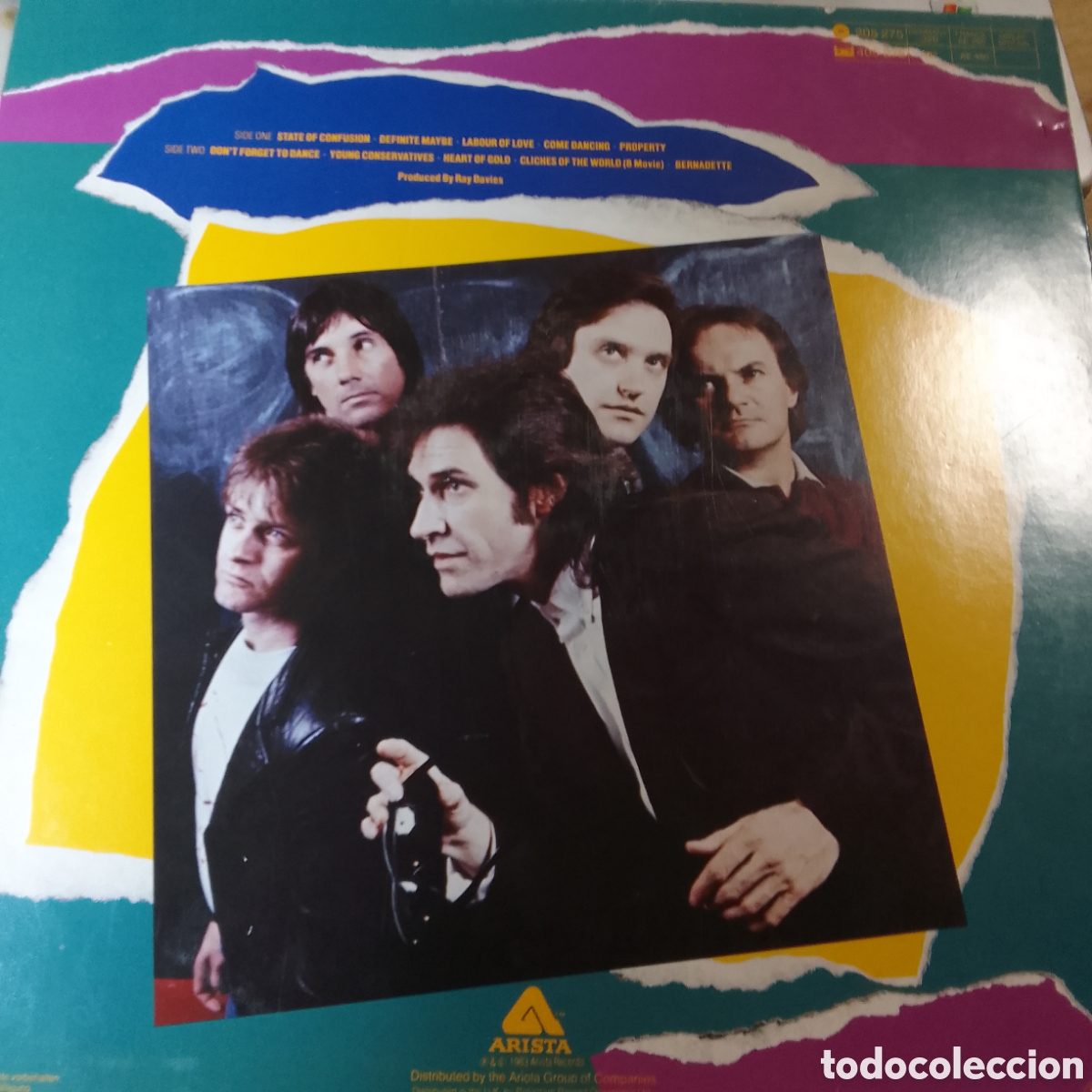 Discos de vinilo: THE KINKS STATE OF CONFUSION - Foto 2