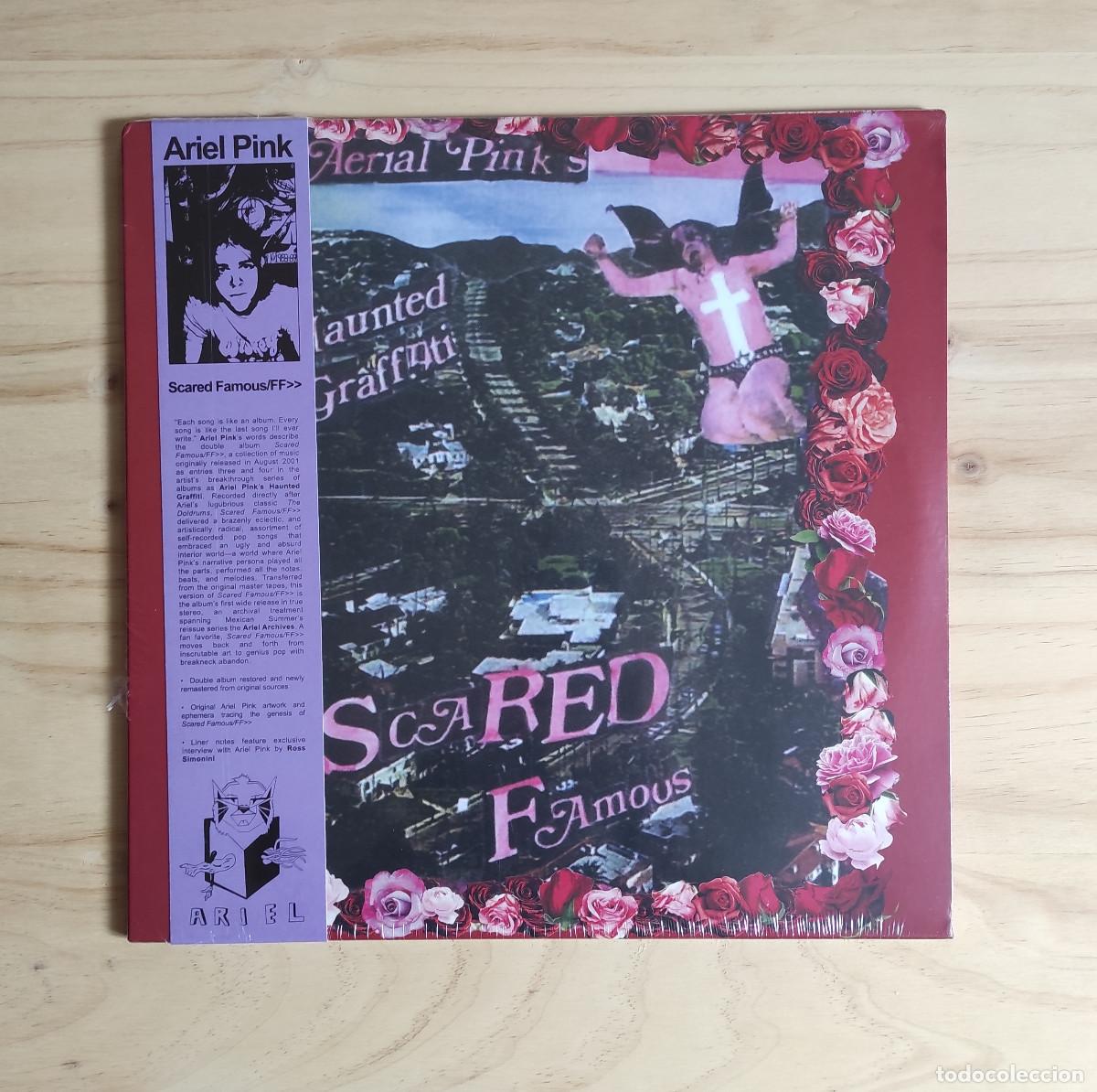 Discos de vinilo: Ariel Pinks Haunted Graffiti &ndash; Scared Famous (2001) 2LP Nuevo - Foto 2