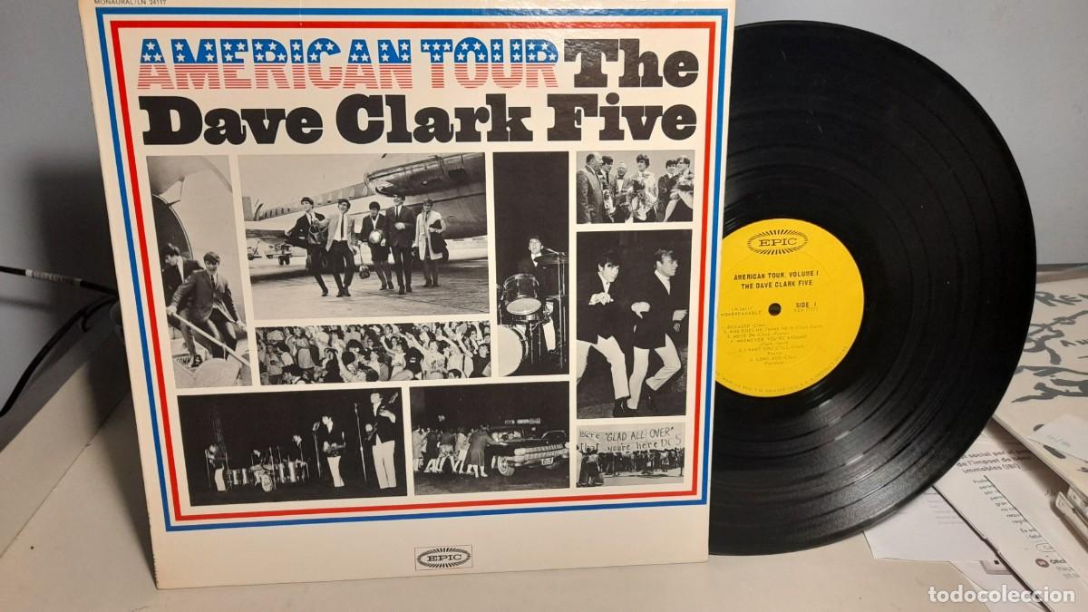 Discos de vinilo: LP THE DAVE CLARK FIVE : AMERICAN TOUR - Foto 1