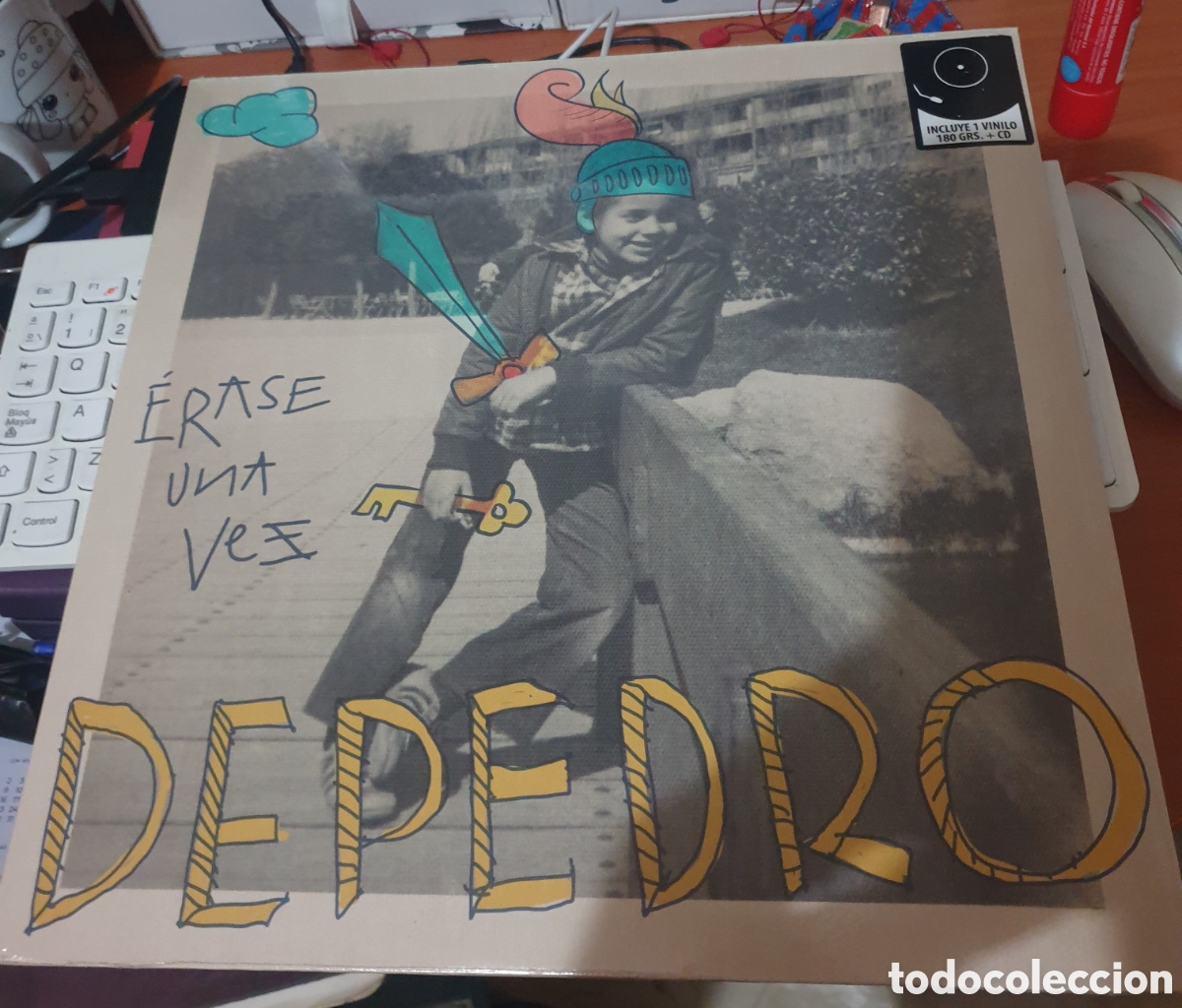 Discos de vinilo: Depedro - Erase una vez. Vinilo + cd. PRECINTADO - Foto 1