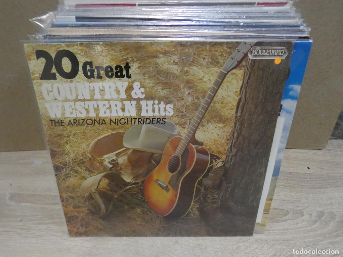 Discos de vinil: ARKANSAS1980 LOTT385 LP BUEN ESTADO DE VINILO RECOP 20 COUNTRY & WESTERN HITS