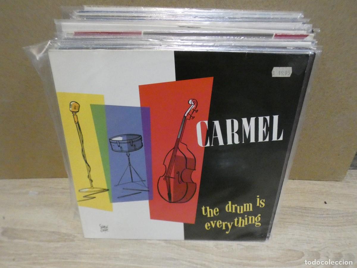 Discos de vinilo: ARKANSAS1980 LOTT385 LP BUEN ESTADO DE VINILO CARMEL - THE DRUM IS EVERYTHING