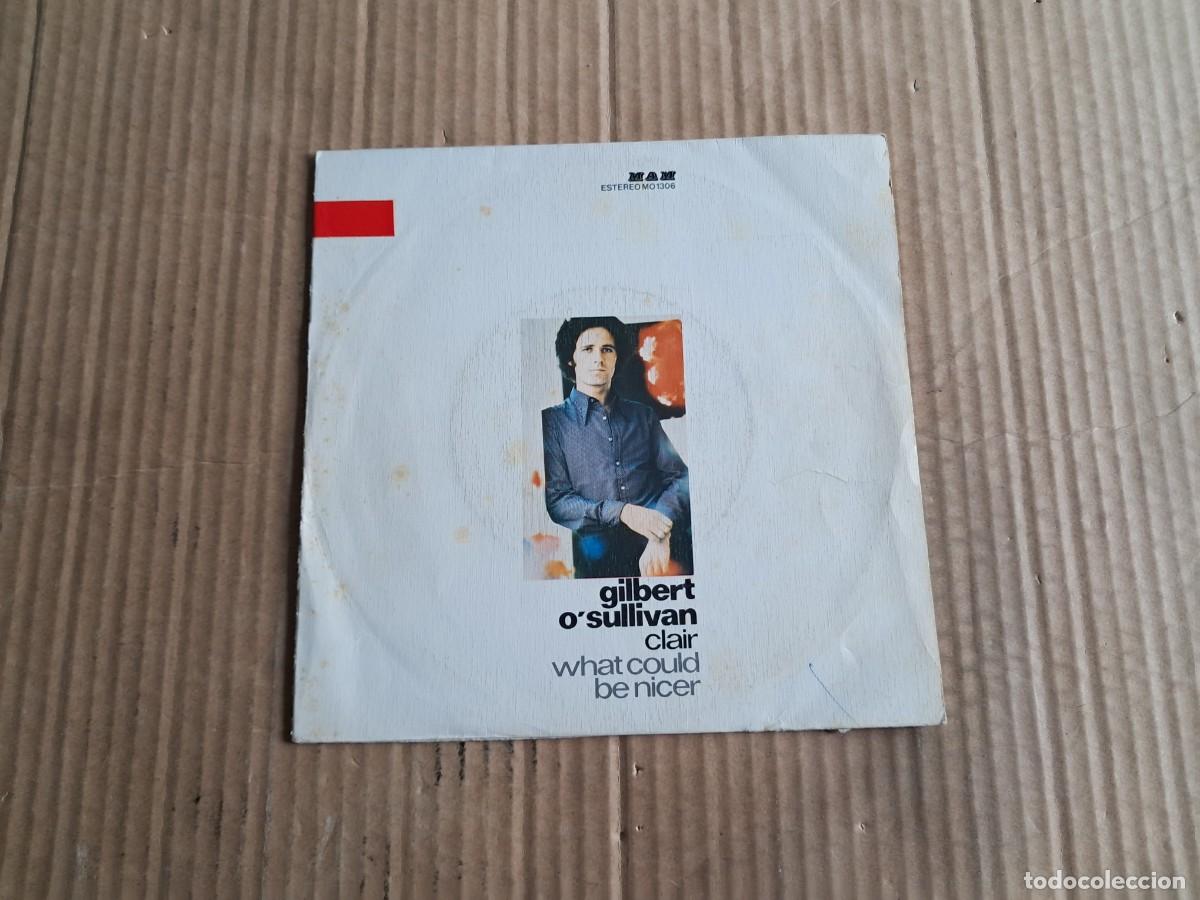 Discos de vinilo: GILBERT O&acute;SULLIVAN - CLAIR SINGLE 1972 EDICION ESPA&Ntilde;OLA - Foto 1