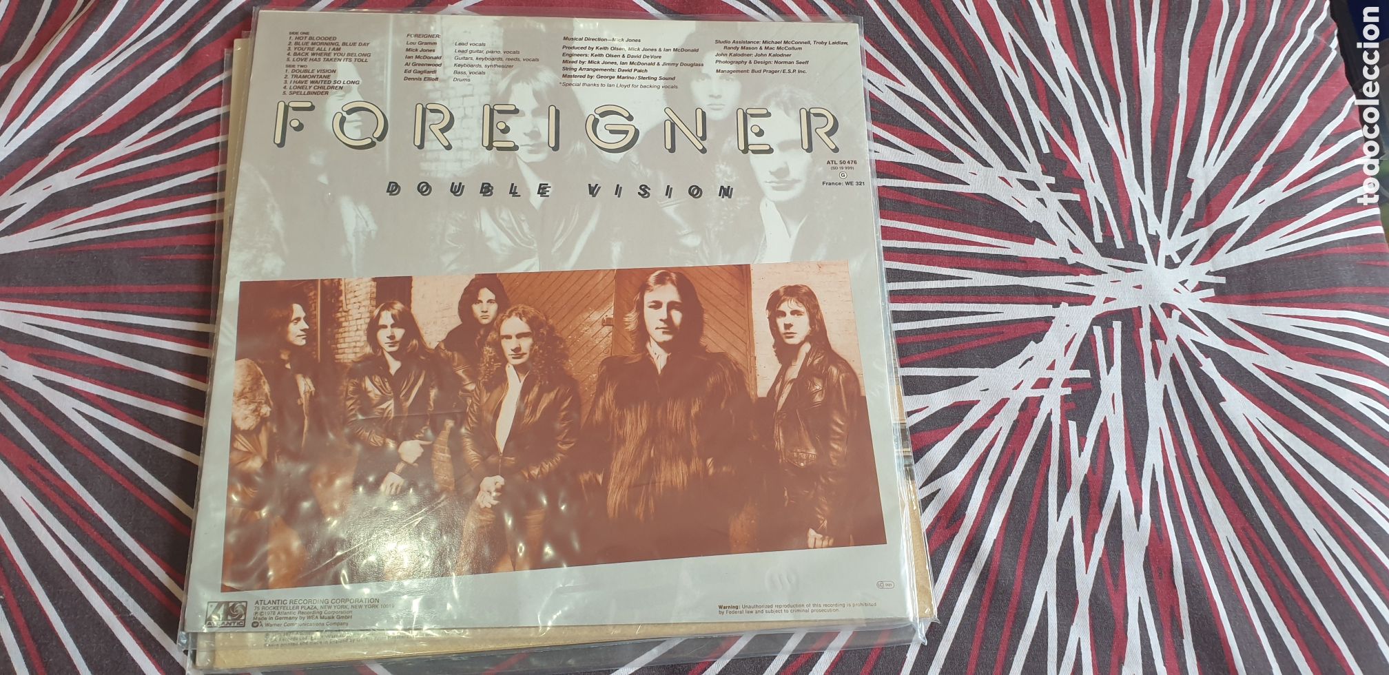 Discos de vinilo: LOTE FOREIGNER 7 LPS VINILOS - Foto 10