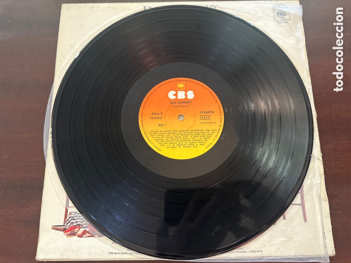 Discos de vinilo: LP - RAY CONNIFF - LOVIN YOU (SPAIN, CBS 1972) - Foto 6