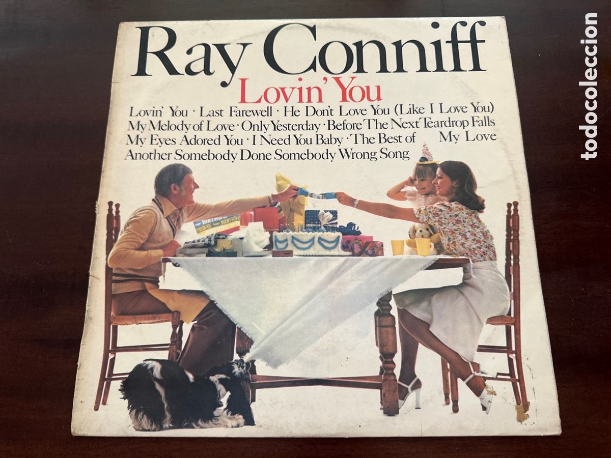 Discos de vinilo: LP - RAY CONNIFF - LOVIN YOU (SPAIN, CBS 1972) - Foto 1