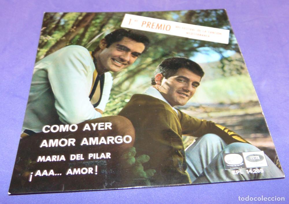 Discos de vinilo: D&Uacute;O DIN&Aacute;MICO- COMO AYER + 3 EP 1966 - - Foto 3