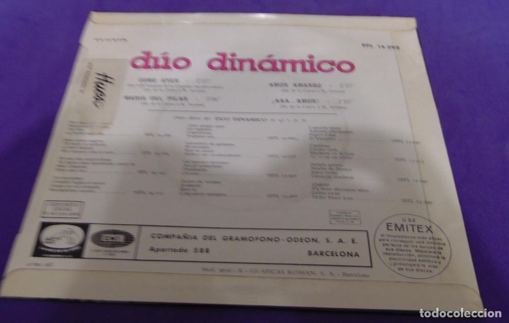 Discos de vinilo: D&Uacute;O DIN&Aacute;MICO- COMO AYER + 3 EP 1966 - - Foto 4