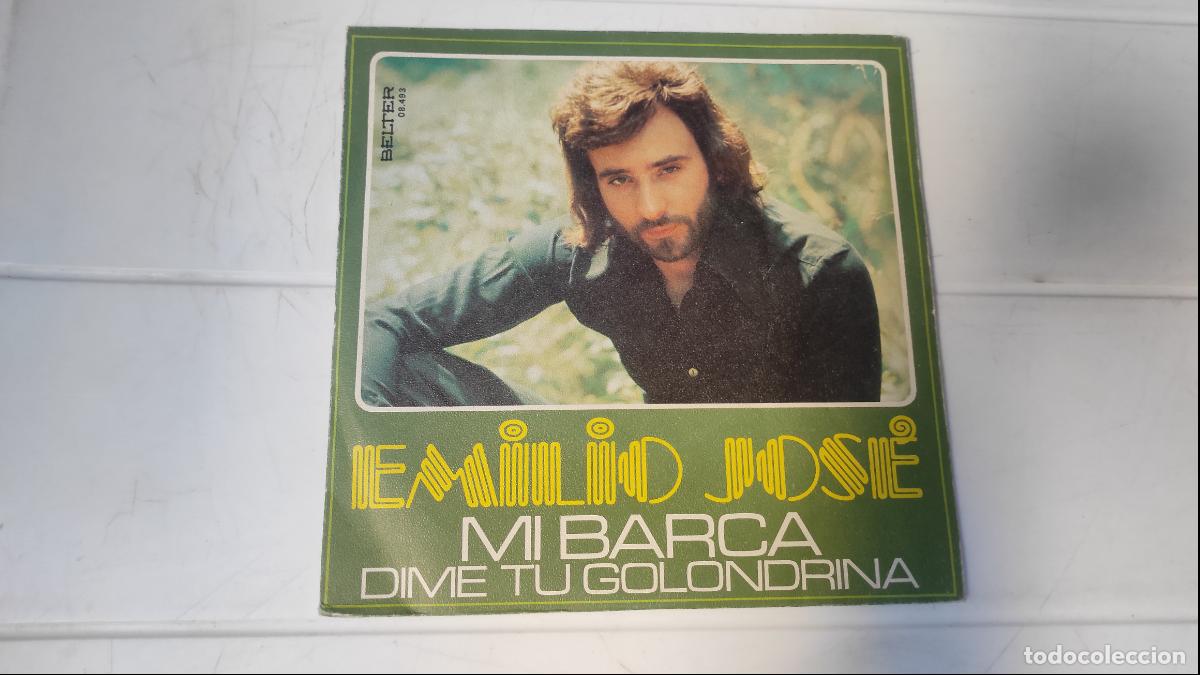 Discos de vinilo: SINGLE EMILIO JOSE - MI BARCA - Foto 1