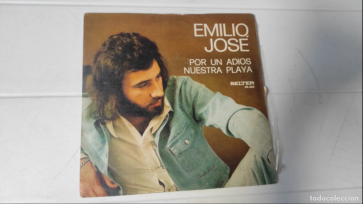 Discos de vinilo: SINGLE EMILIO JOSE - POR UN ADI&Oacute;S - Foto 1