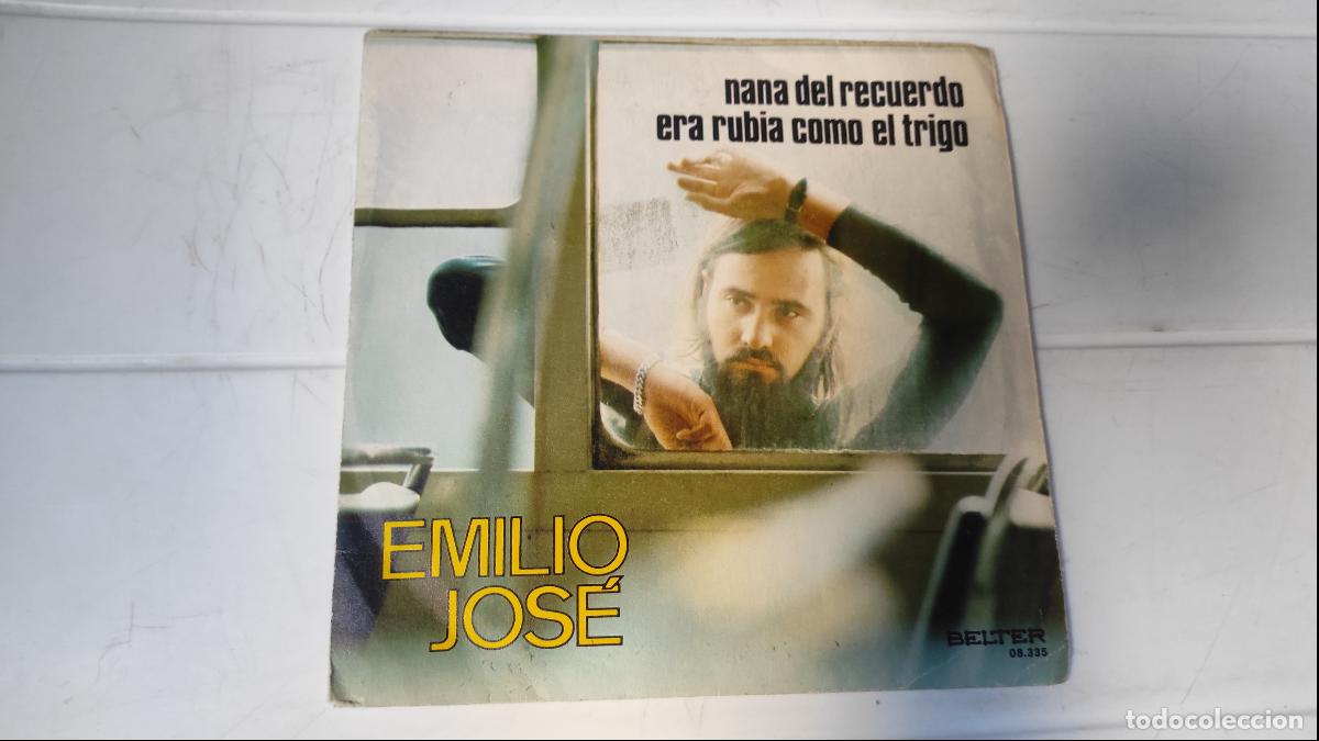 Discos de vinilo: SINGLE EMILIO JOSE - NANA DEL RECUERDO - Foto 1
