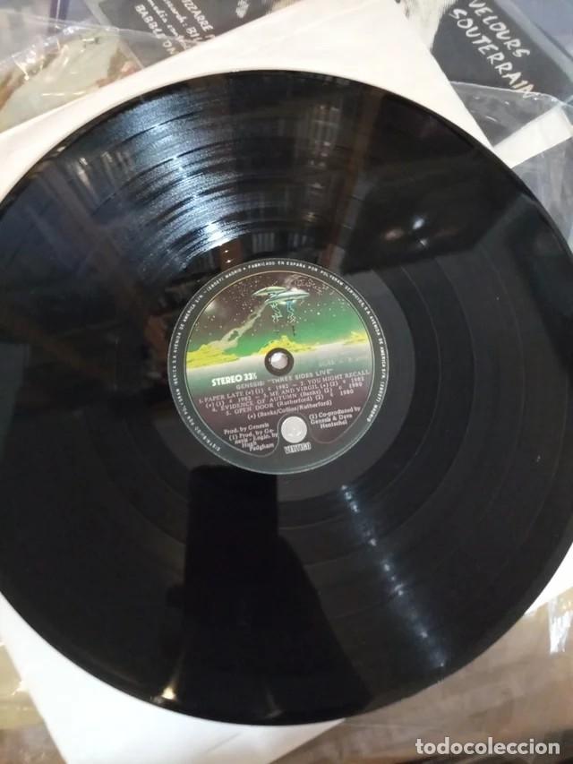 Discos de vinilo: Genesis Three Sides Live 2LP Original Espa&ntilde;a 1982 - Foto 6