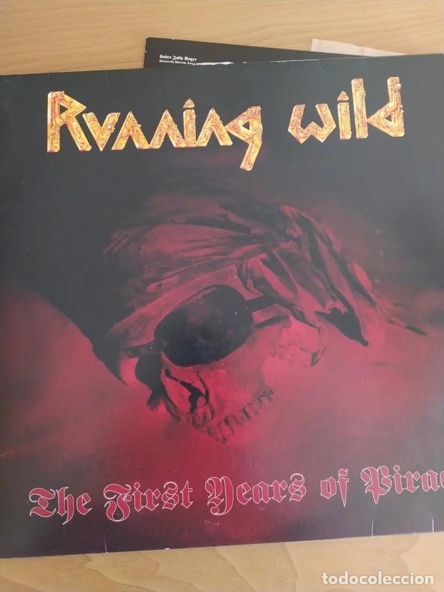 Discos de vinilo: Running Wild The First Years Of Piracy LP Original 2022
