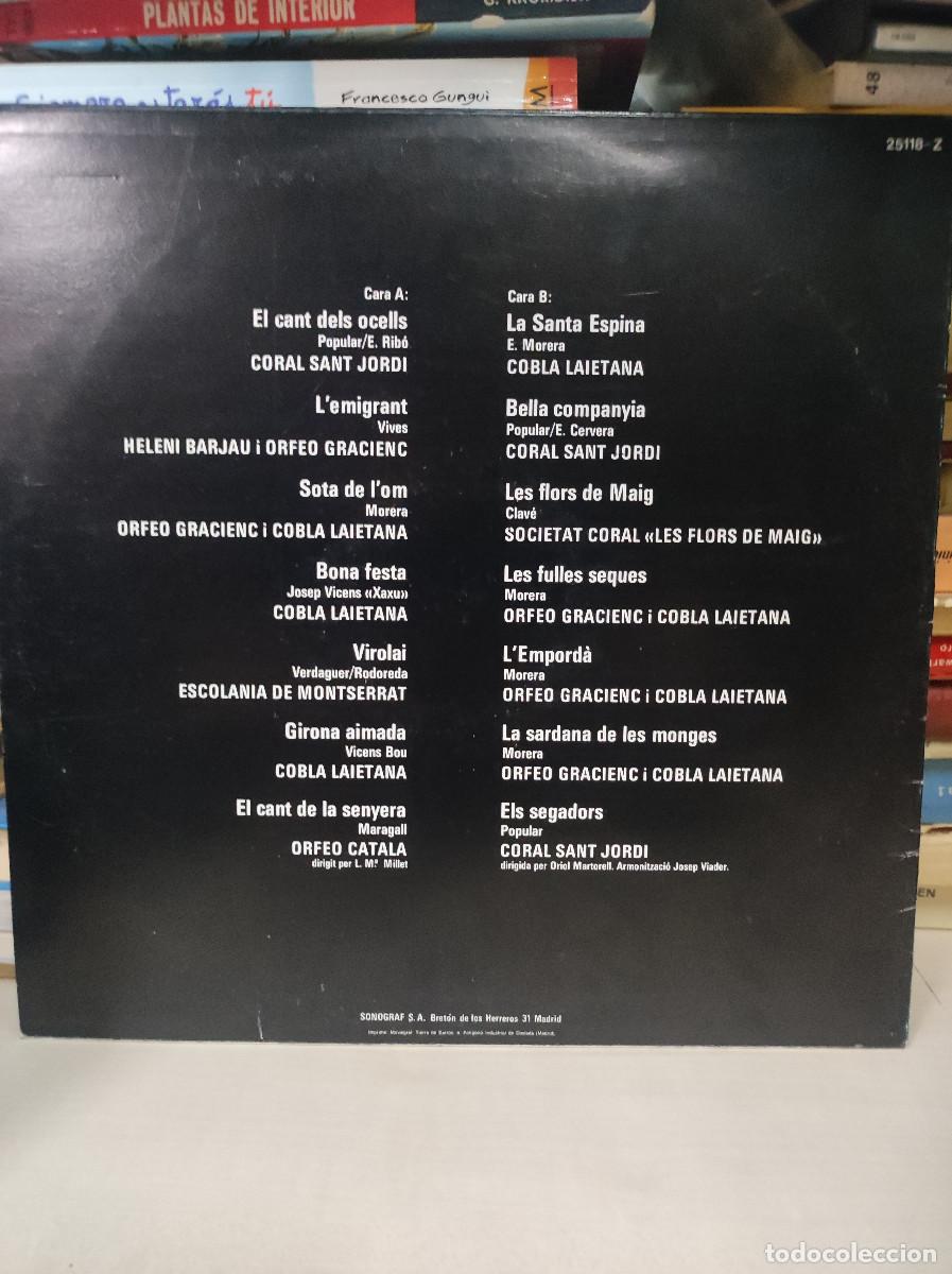 Discos de vinilo: Can&ccedil;ons Populars Catalanes - Foto 2
