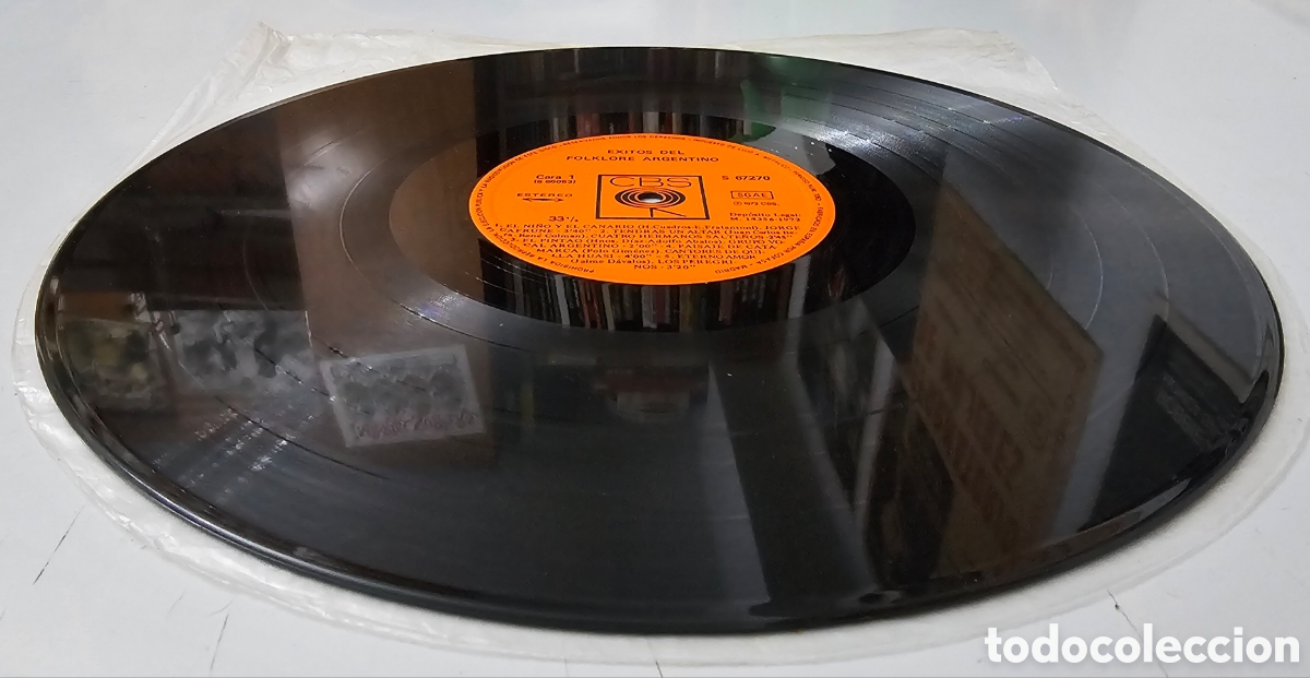 Discos de vinilo: 2 LPs V/A EXITOS DEL FOLKLORE ARGENTINO (Espa&ntilde;a - CBS - 1972) - Foto 11