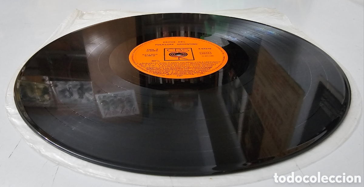 Discos de vinilo: 2 LPs V/A EXITOS DEL FOLKLORE ARGENTINO (Espa&ntilde;a - CBS - 1972) - Foto 12