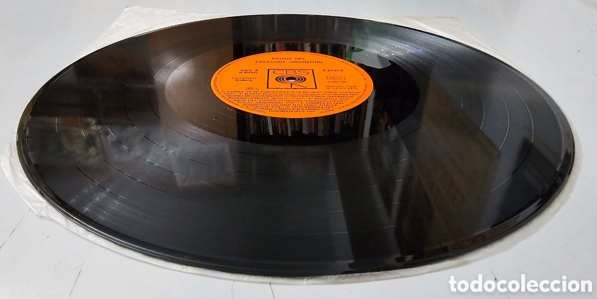 Discos de vinilo: 2 LPs V/A EXITOS DEL FOLKLORE ARGENTINO (Espa&ntilde;a - CBS - 1972) - Foto 15