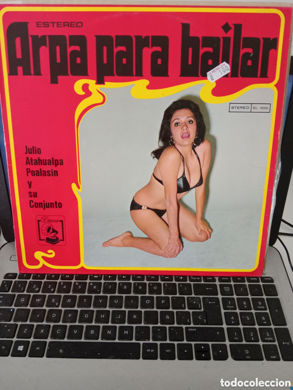 Vinyl records: Julio Atahualpa - Arpa para bailar (Espa&ntilde;a 1973)