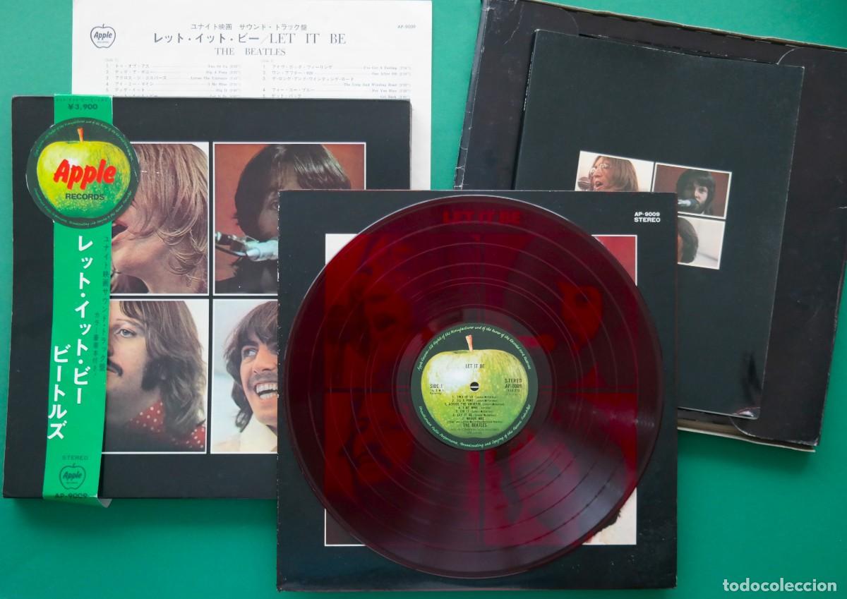 Discos de vinilo: Beatles - Let It Be / (Rare Red Limited Edition Box Set Of The Legend)
