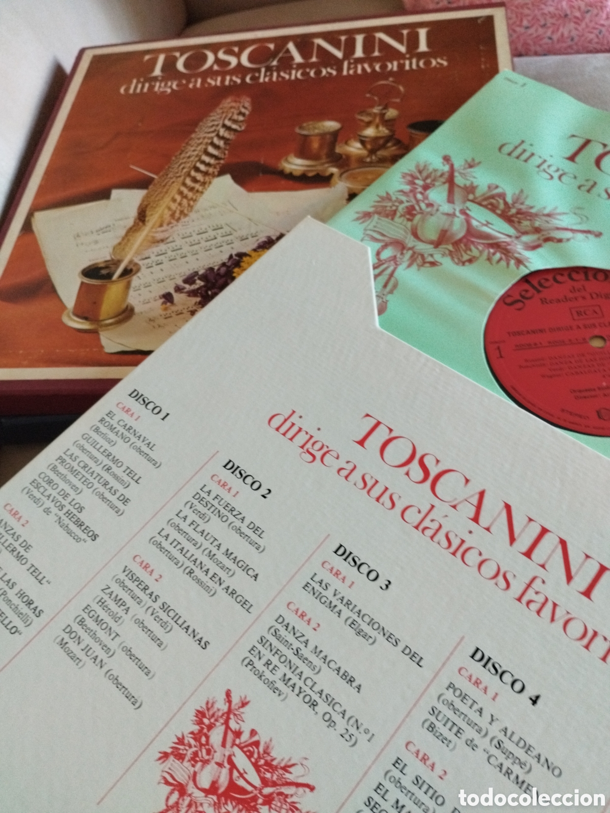 Discos de vinilo: *TOSCANINI. 5 VINILOS. (Rf:2) - Foto 1