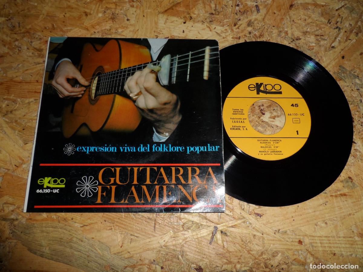 Discos de vinilo: MANOLO LABRADOR - GUITARRA FLAMENCA - Foto 1
