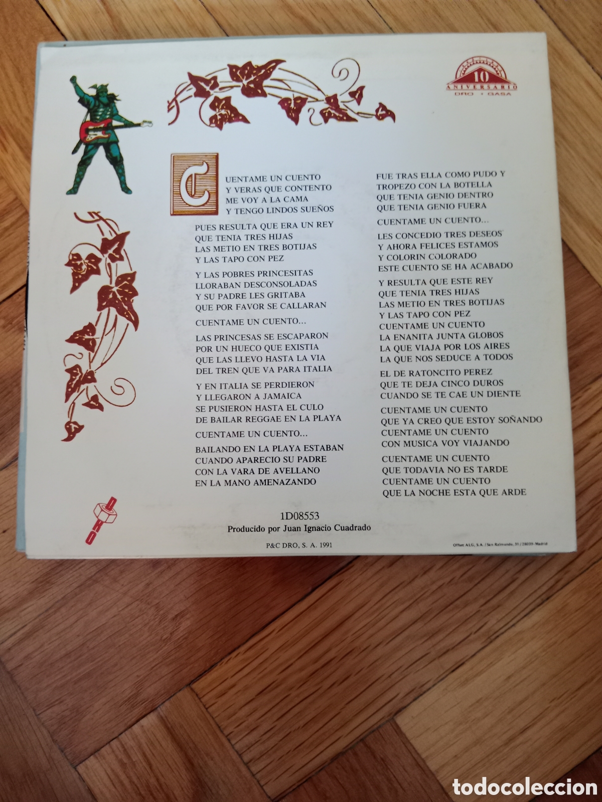 Discos de vinilo: Celtas Cortos - Cu&eacute;ntame un cuento - Foto 2