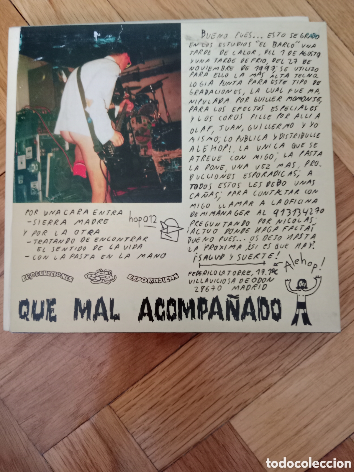 Discos de vinilo: Capitan Entresijos - Mejor solo... - Foto 2