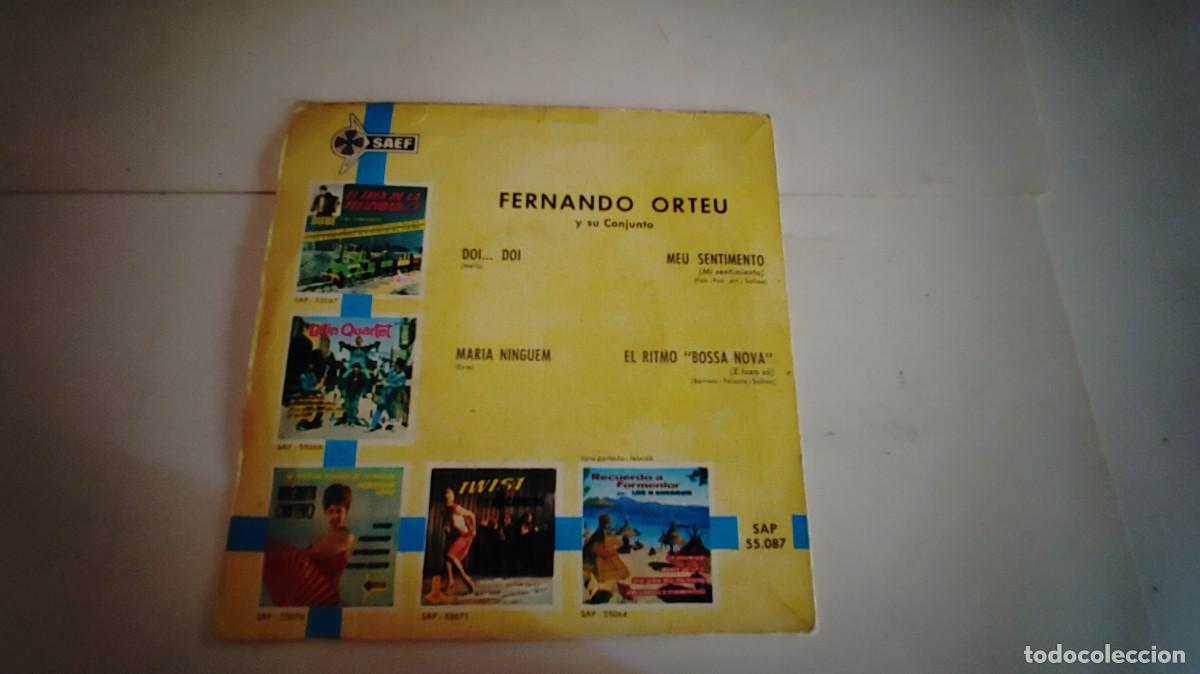 Discos de vinilo: FERNANDO ORTEU-EP DOI DOI +3-BOSSA NOVA - Foto 2