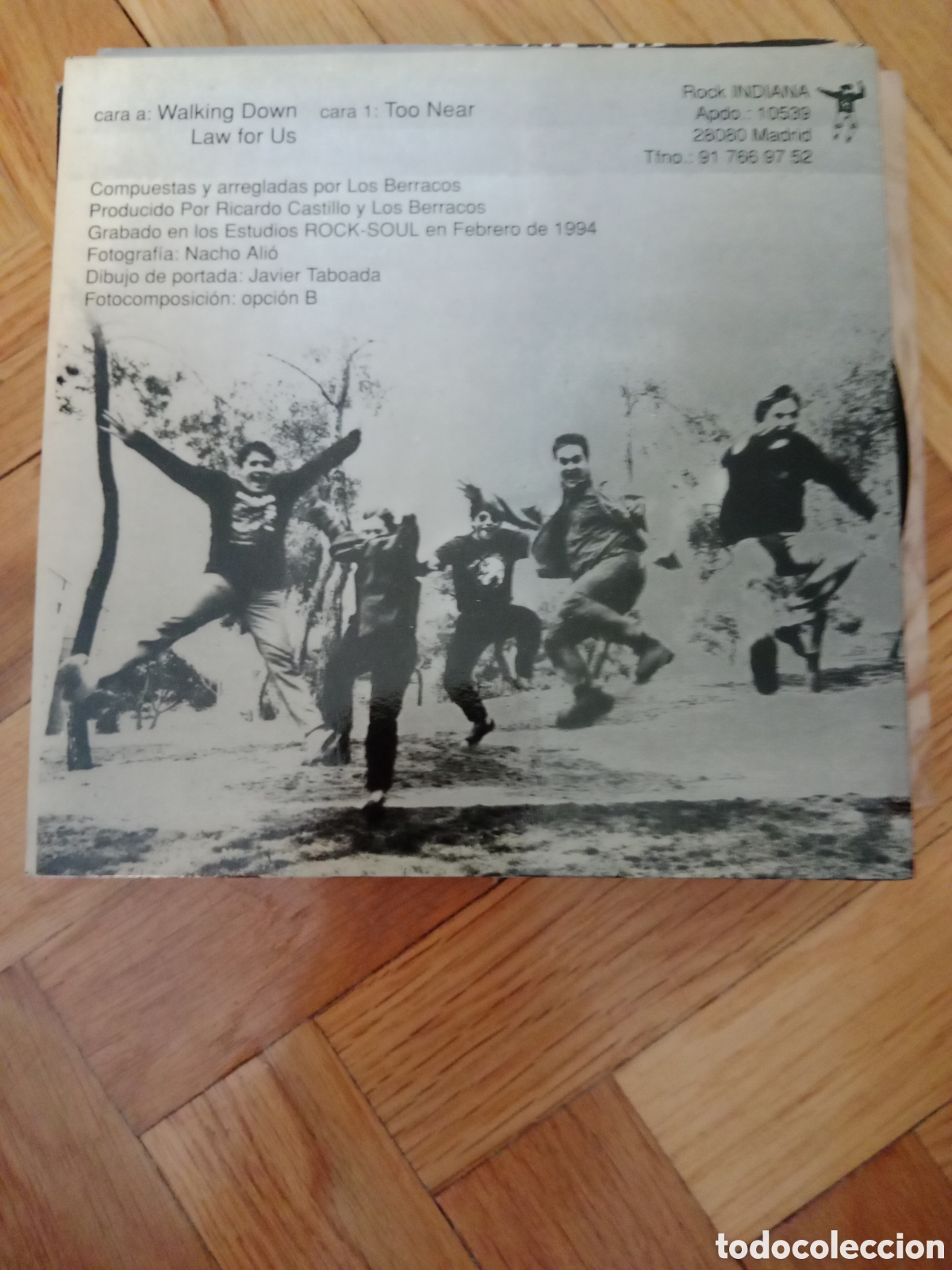 Discos de vinilo: Berracos - Berracos (single) - Foto 2