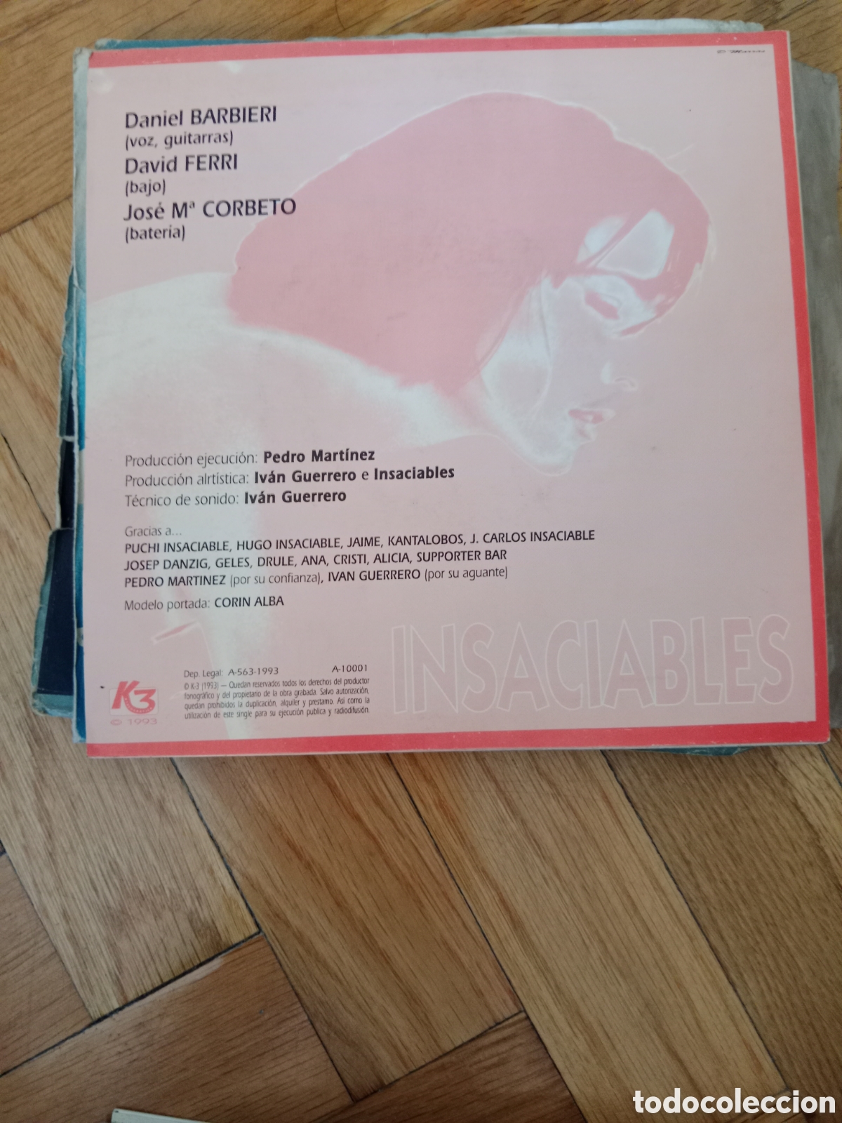 Discos de vinilo: Insaciables - Obsesi&oacute;n (rar&iacute;simo) - Foto 2