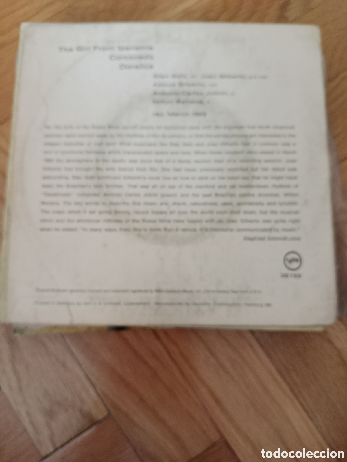 Discos de vinilo: Getz / Gilberto (Single) - Foto 2