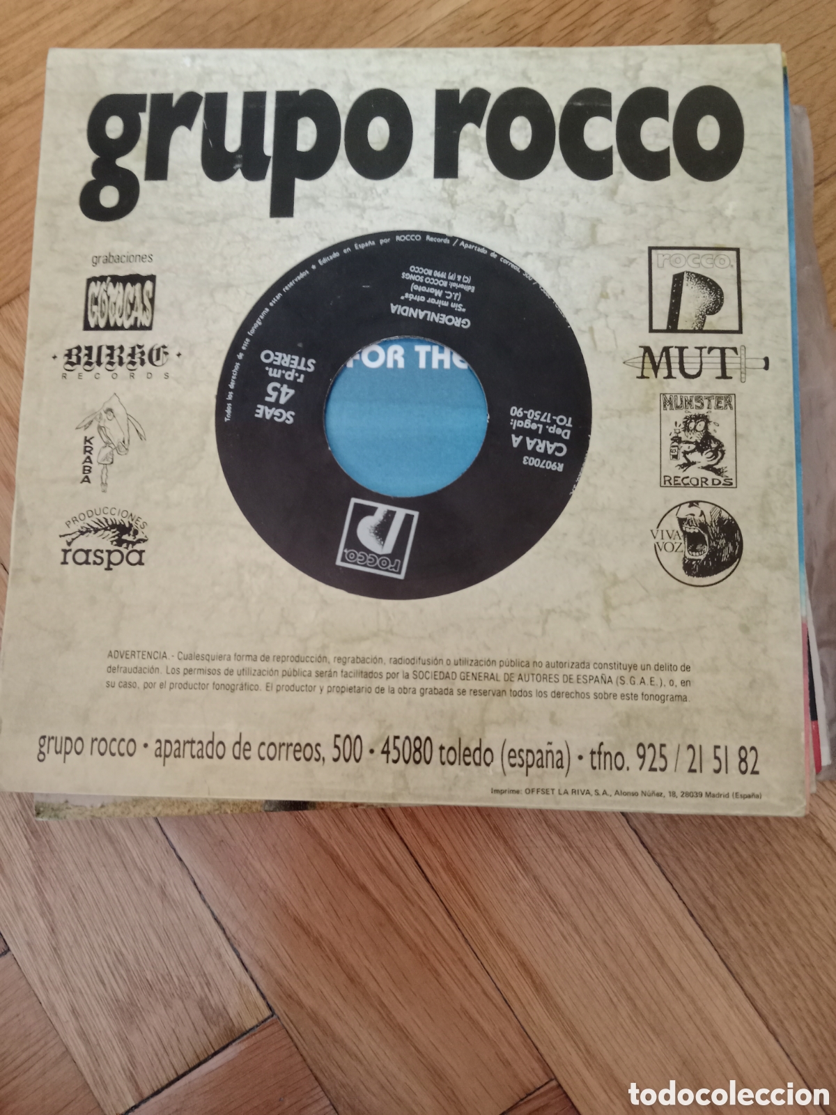 Discos de vinilo: Groenlandia - Sin mirar atras - Foto 1