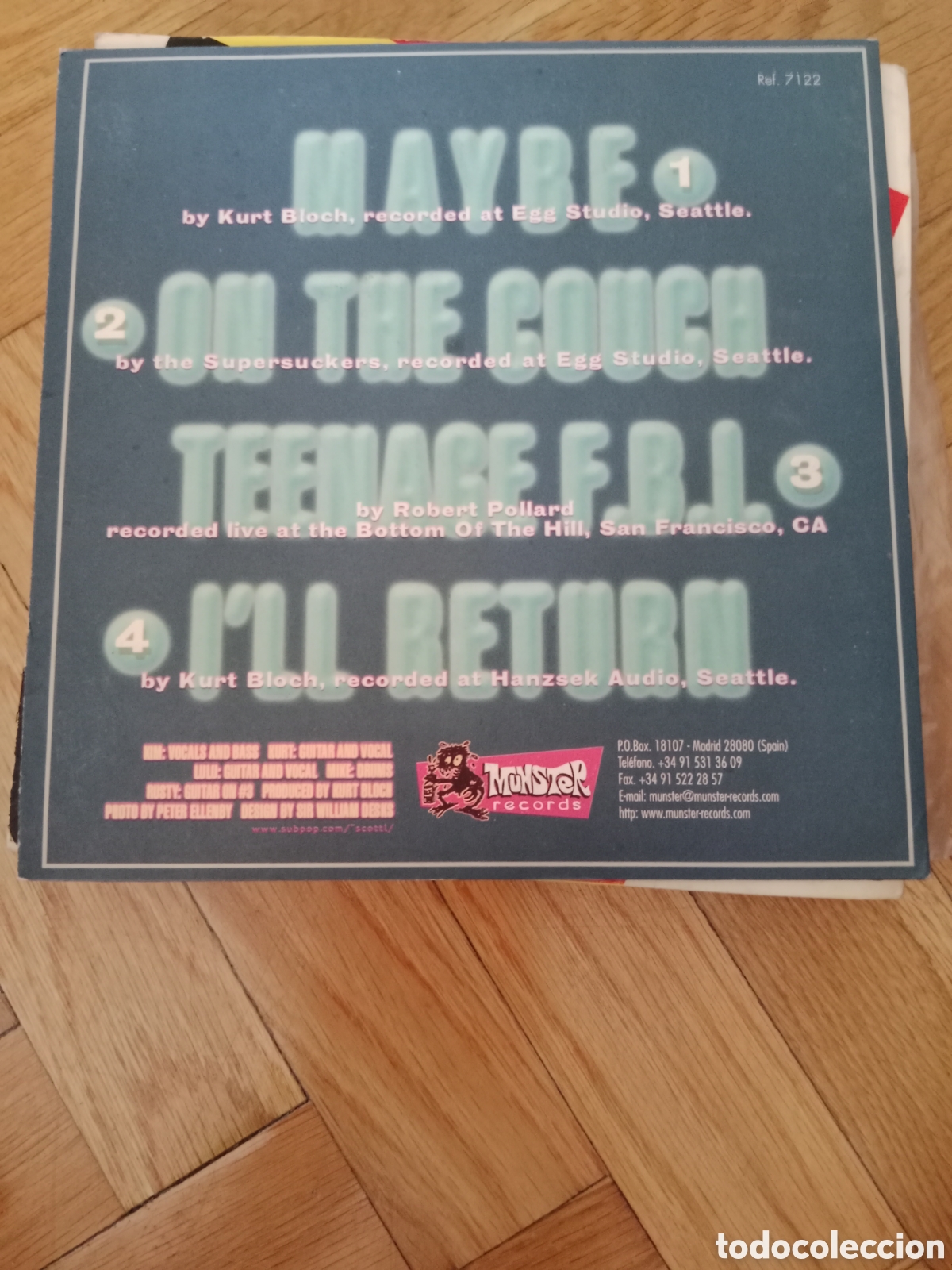Discos de vinilo: Fastback - Maybe (single) - Foto 2