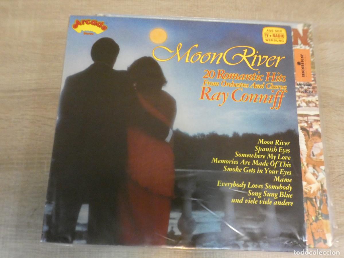 Discos de vinilo: ARKANSAS1980 LOTT385 VINILO BUEN ESTADO - MOON RIVER 20 ROMANTIC HITS