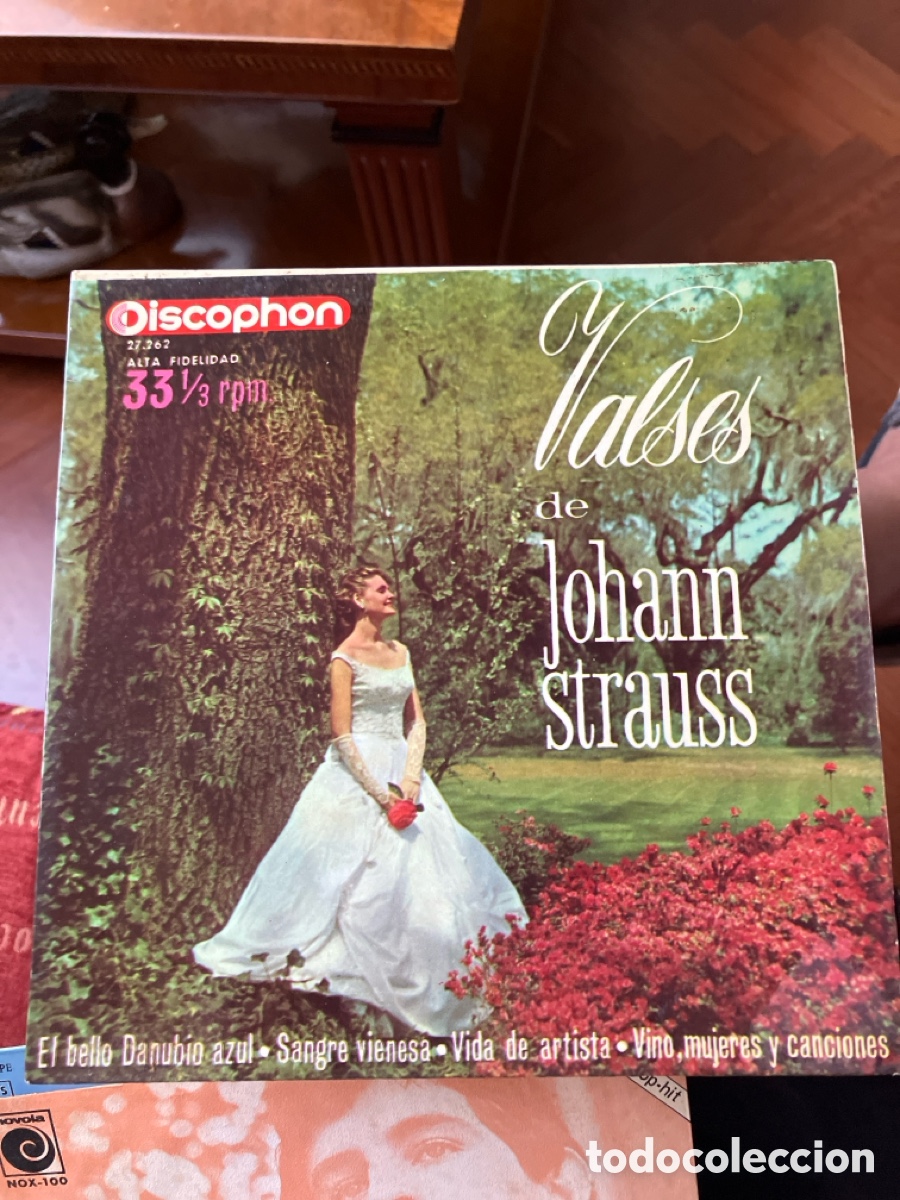 Discos de vinilo: Valses de JOHANN STRAUSS - DISCOPHON - Foto 1