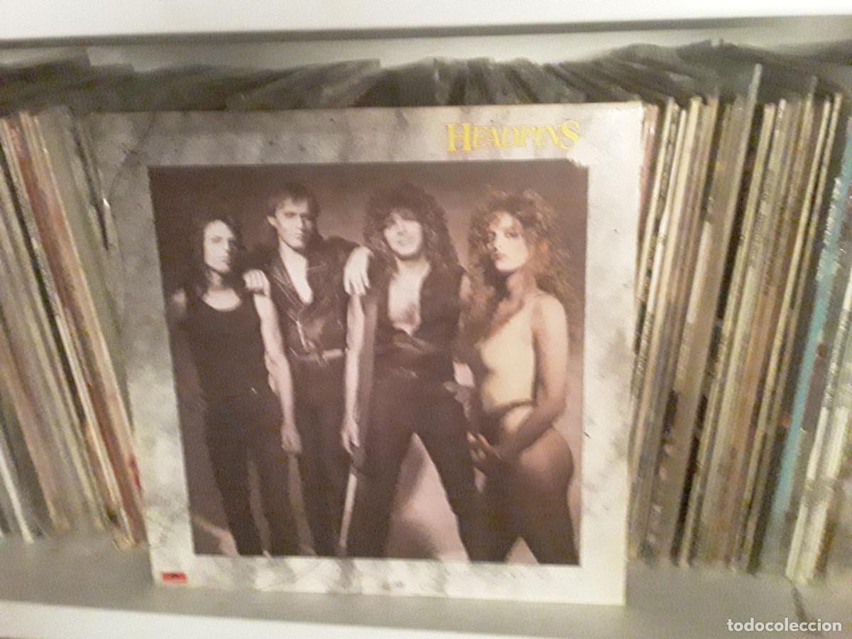 Discos de vinilo: Headpins &lrm;&ndash; Head Over Heels- lp edic. germany 1985 - Foto 1