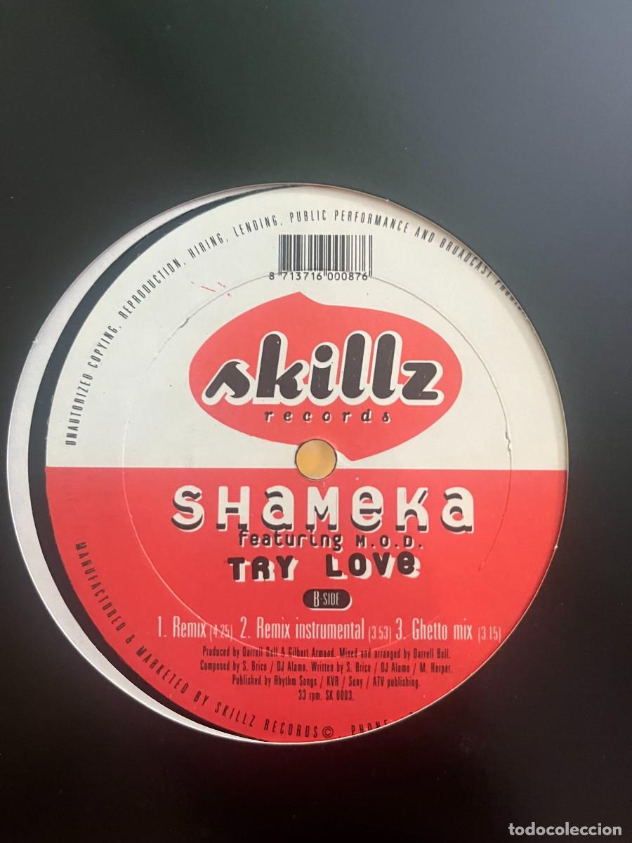 Discos de vinilo: Shameka Try Love maxi - Foto 2