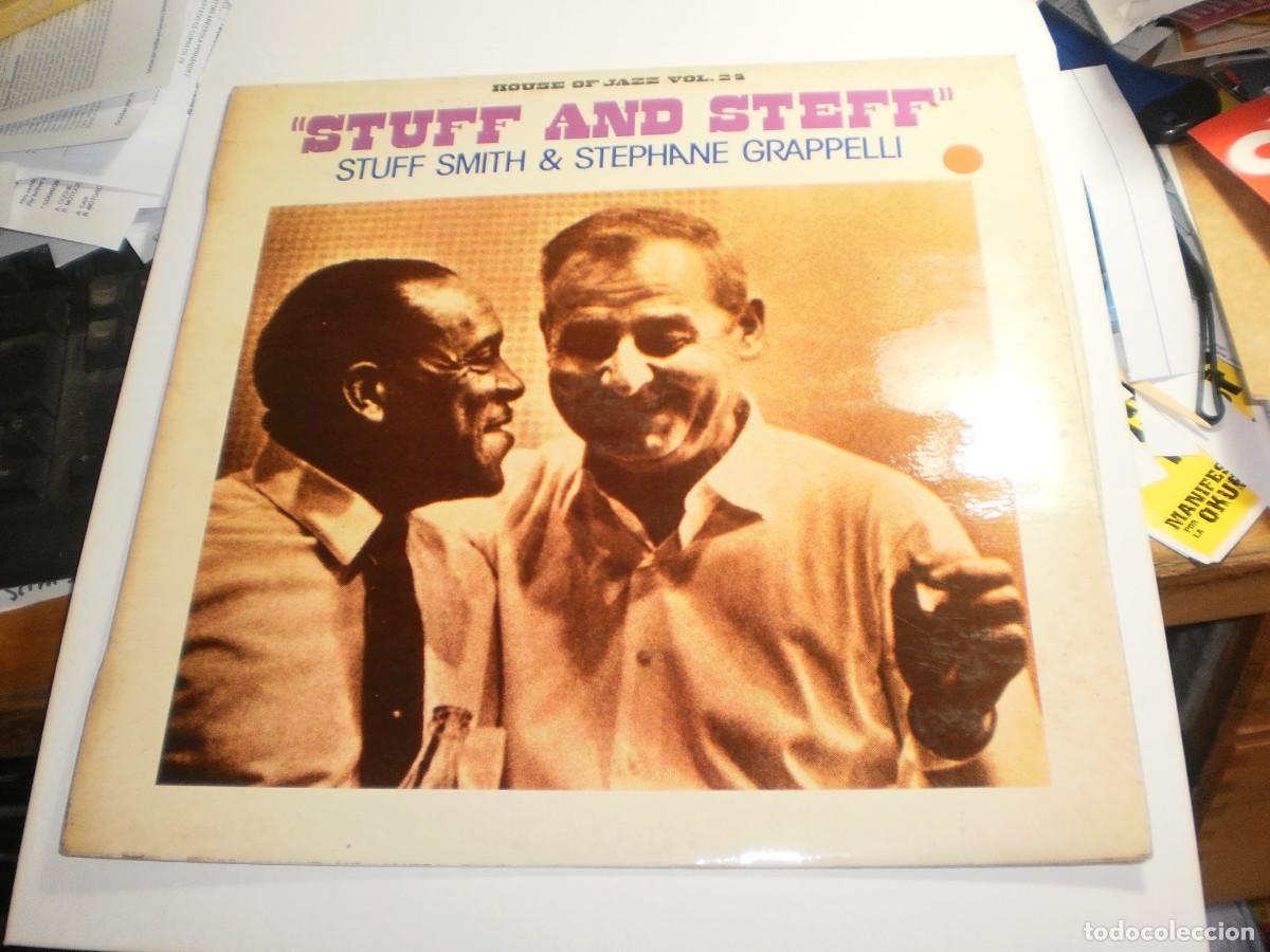 Discos de vinilo: lp styff smith & stephane grappelli. stuff and esteff. barclay 1981 spain (seminuevo) - Foto 1
