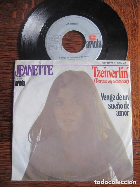 Discos de vinilo: JEANETTE 4 SINGLES. ALEMANIA - Foto 4